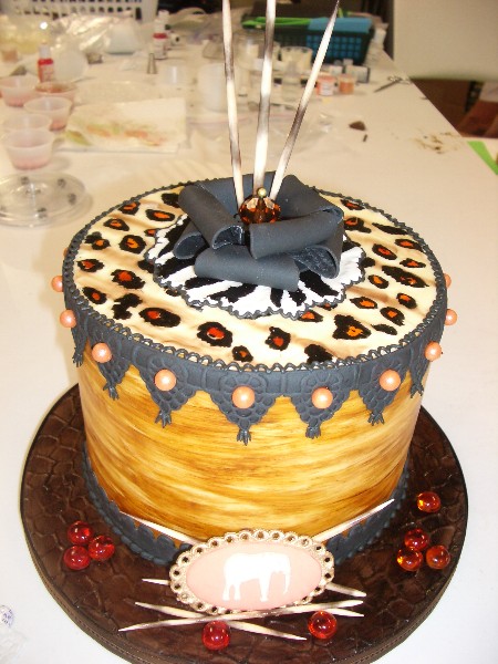 African Hat Box