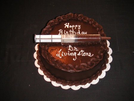 Chocolate by Injection Birthday Cake