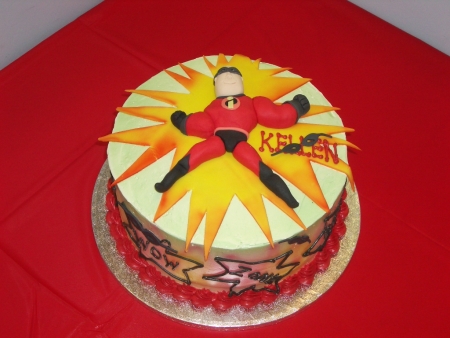 Incredibles Character Cake