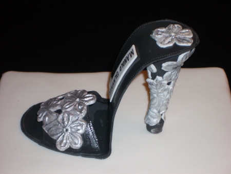 Menolo Embroidered Sugar Art Shoe