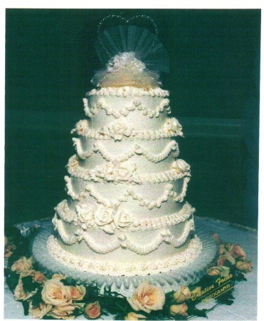 Buttercream Stack Wedding Cake