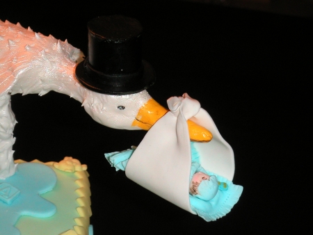 Sugar Stork & Baby